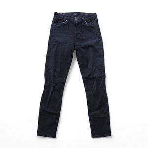 Citizens of Humanity Rocket Crop Midrise‎ Skinny Jeans Dark Wash 25